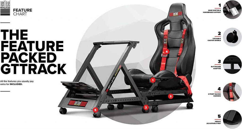 Gttrack discount gaming chair