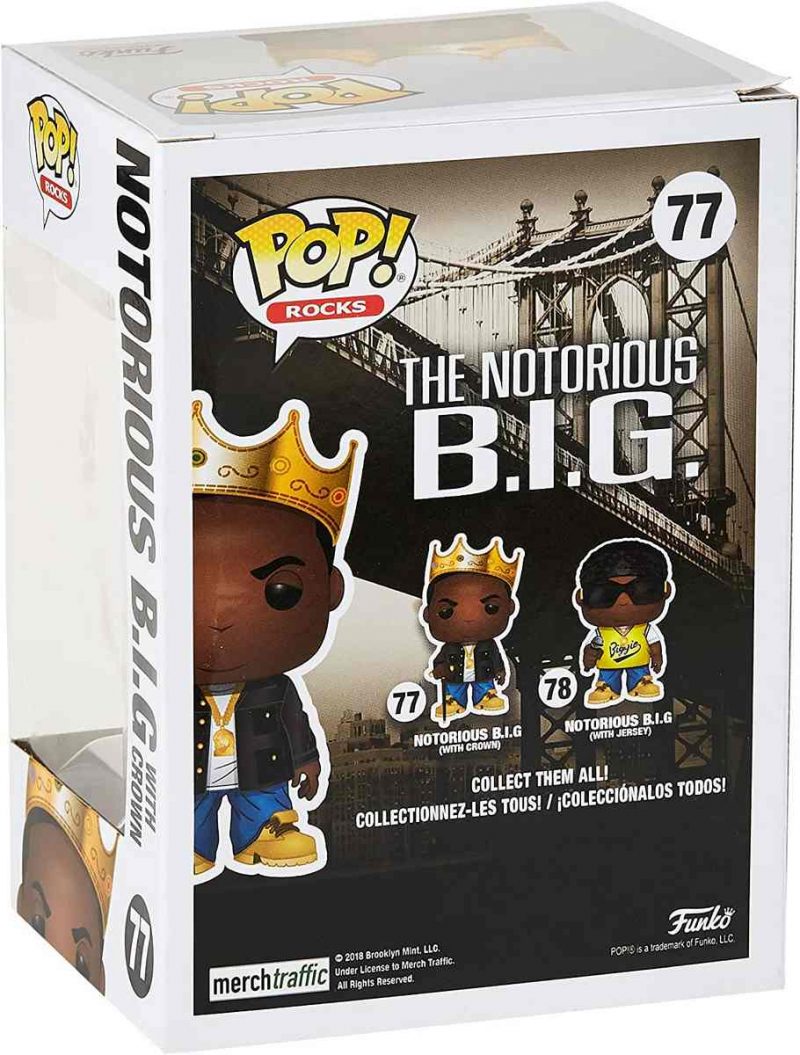 فیگور فانکوپاپ [77] Vinyl Rocks Notorious B.I.G Crown - Image 3