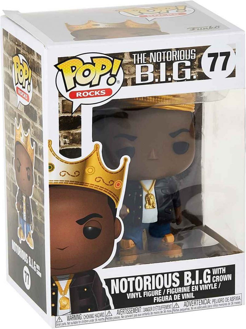 فیگور فانکوپاپ [77] Vinyl Rocks Notorious B.I.G Crown - Image 4