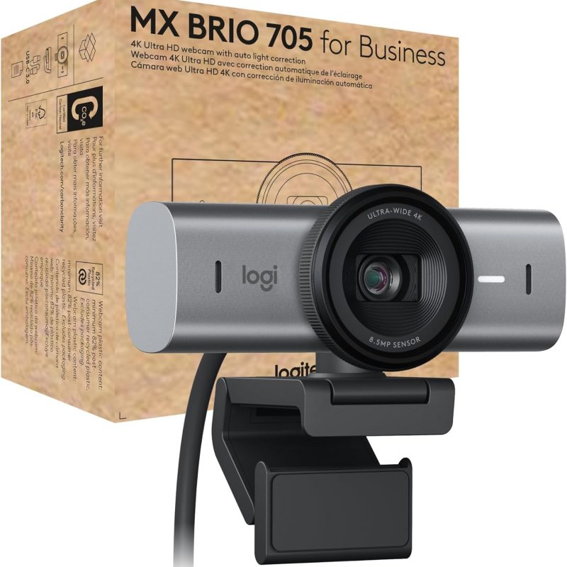 Logitech MX Brio 705 for Business- Graphite