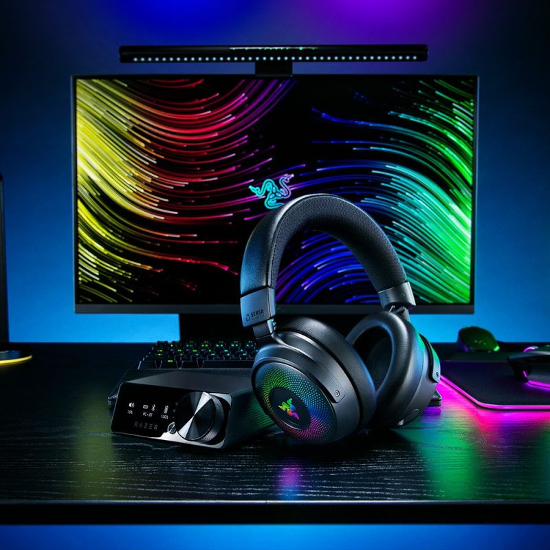 هدست کراکن ریزر Razer Kraken V4 Pro With Control Hub - جعبه باز