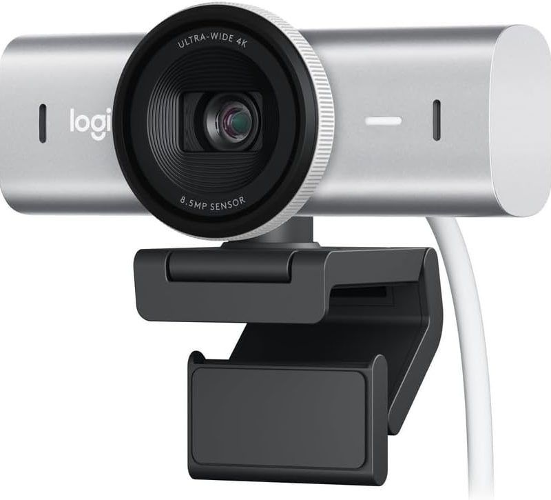 Logitech MX Brio Ultra HD 4K - Pale Grey