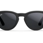 Ray ban-Meta Headliner Matte Black Clear to Grey Transitions Size 50