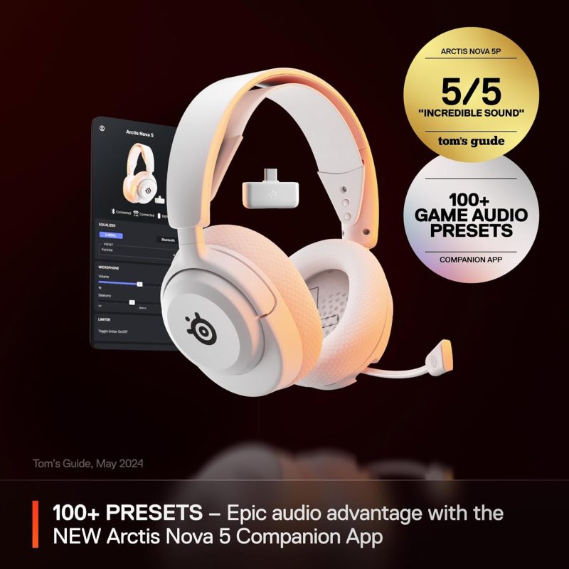 SteelSeries Arctis Nova 5 White