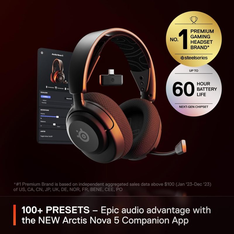 SteelSeries Arctis Nova 5 Wireless