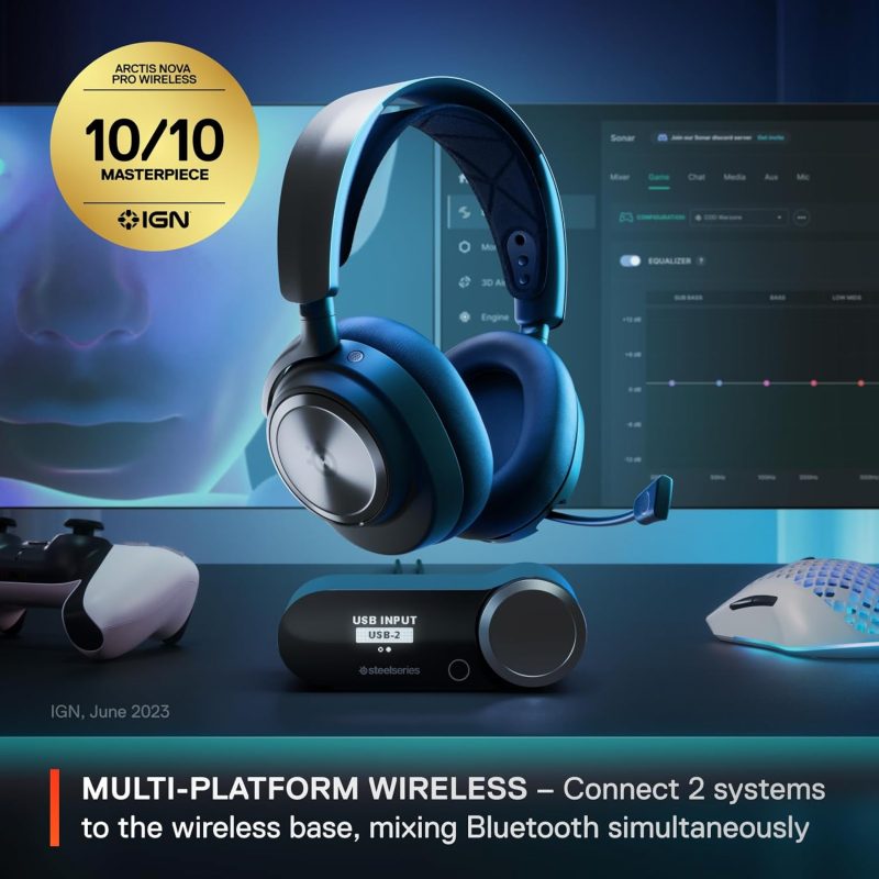 SteelSeries Arctis Nova Pro Wireless Playstation / PC Black