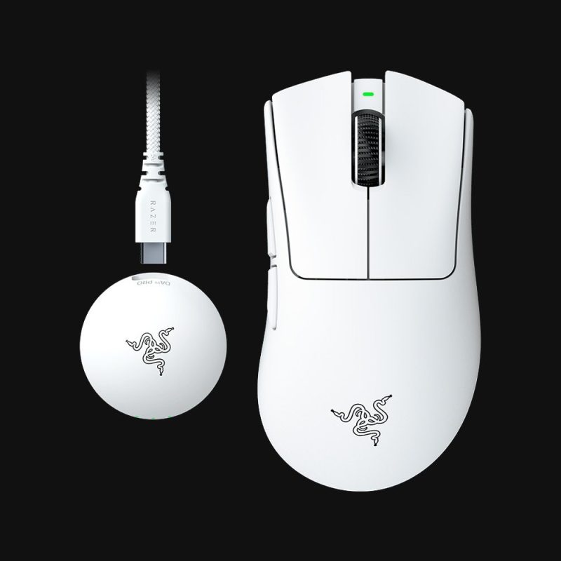 Razer DeathAdder V4 Pro 45K White