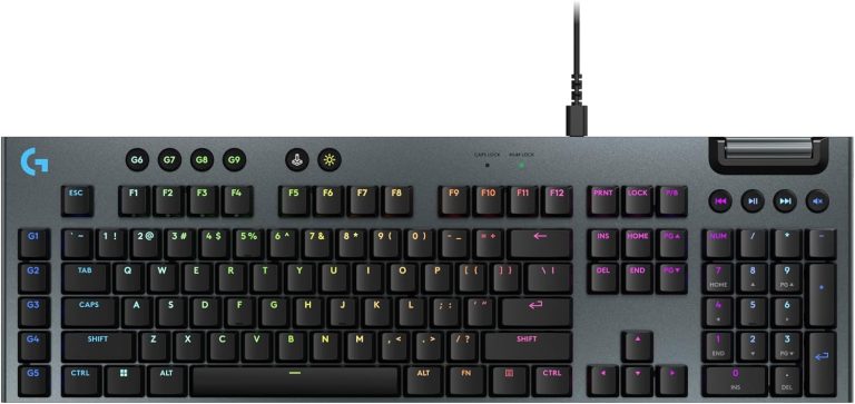 بررسی Logitech G915 X Wired؛ کیبورد کم‌ارتفاع برای بازی و کار