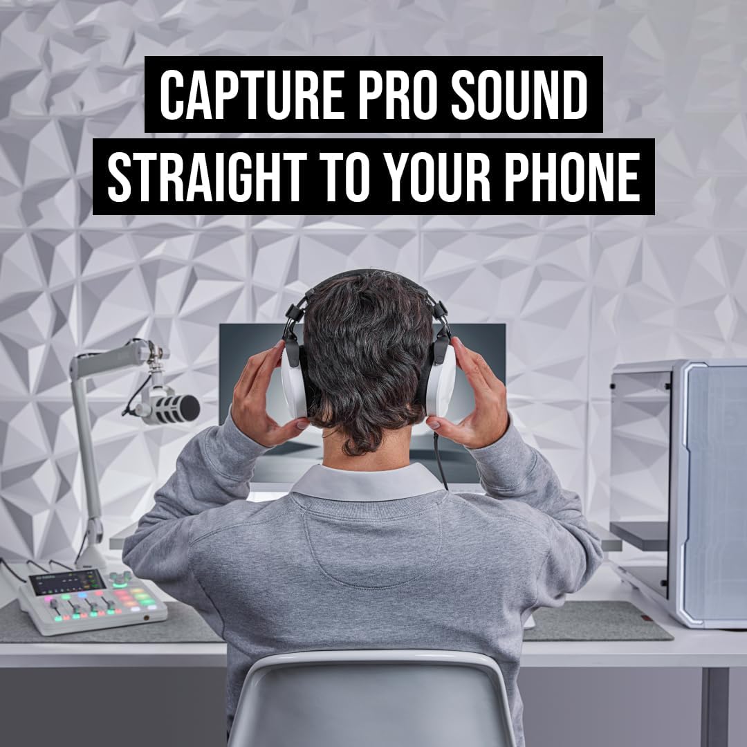 میکروفون داینامیک رود مدل RODE PodMic USB and XLR - سفید - جعبه باز - Image 3