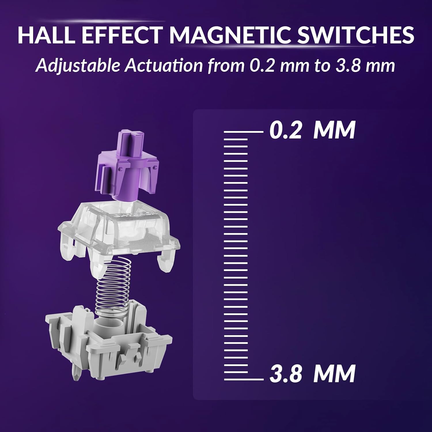 کیبورد مکانیکی بی سیم -مشکی Keychron K10 HE Wireless - K10H-J1 - Image 5