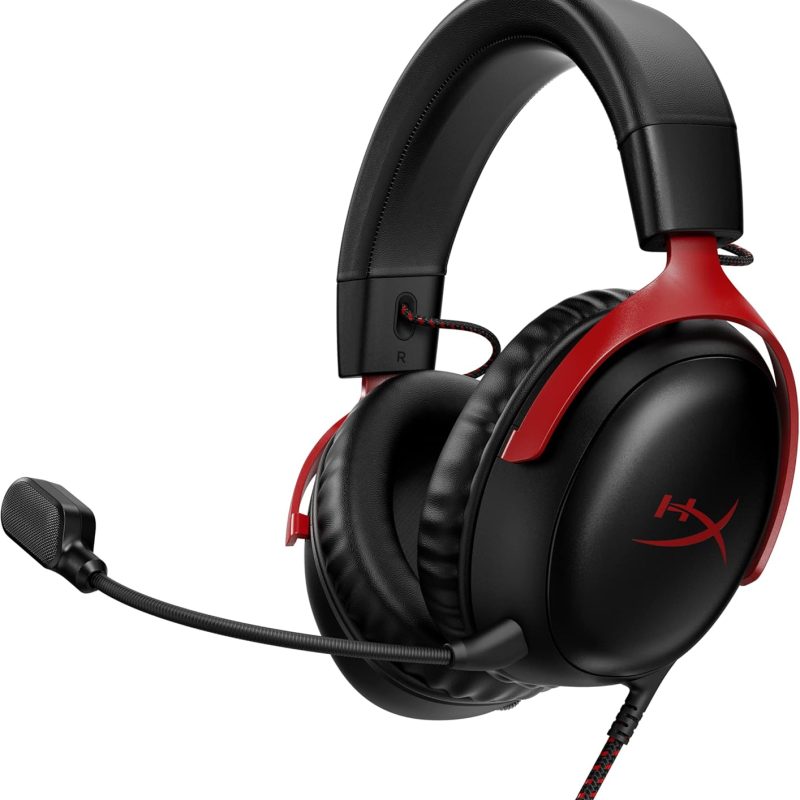 HyperX Cloud III Gaming Headset Black-Red