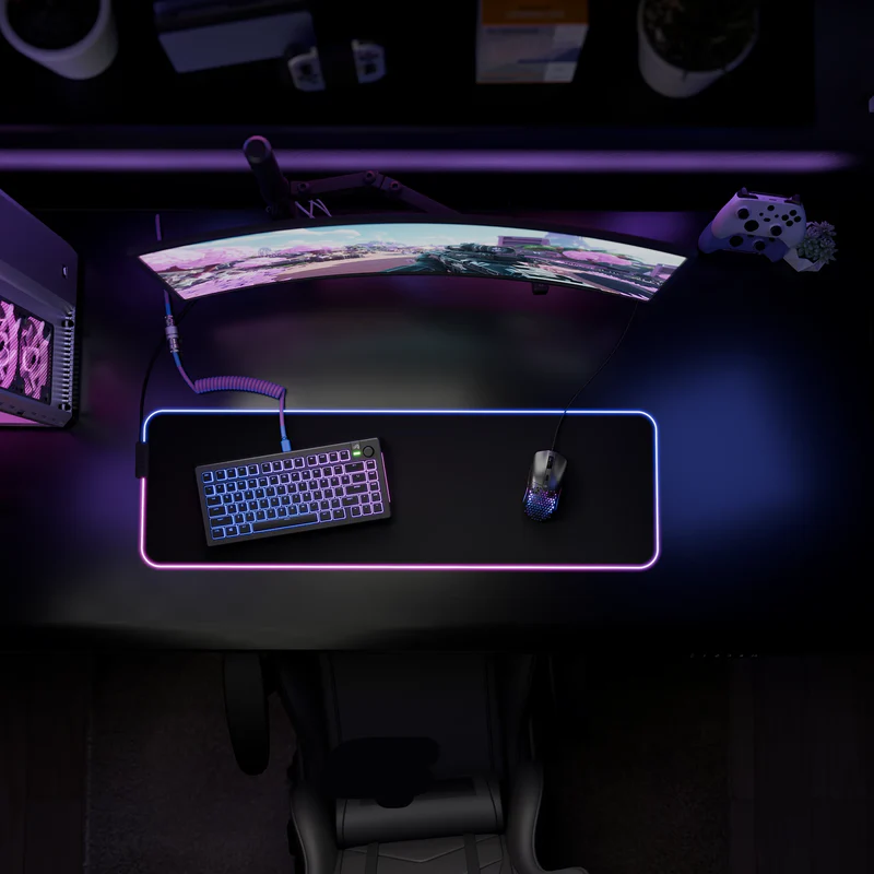 Glorious Mouse Pad GMP 2 GLED - Large Extended Black RGB