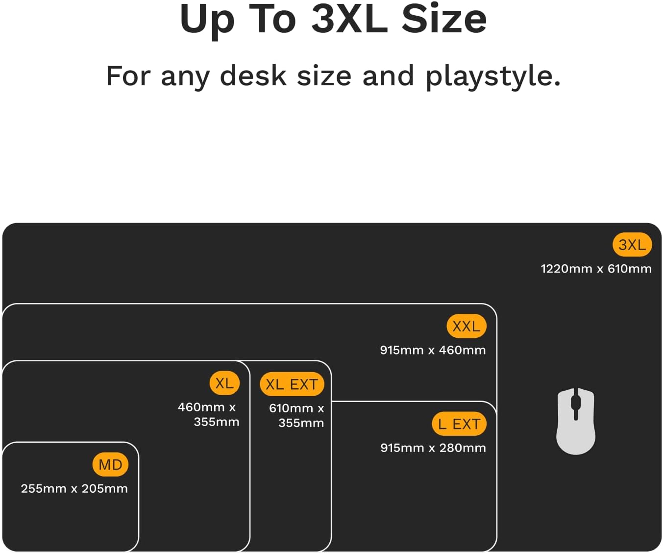 Glorious Gmp 2 Stitched Edge Large Extended