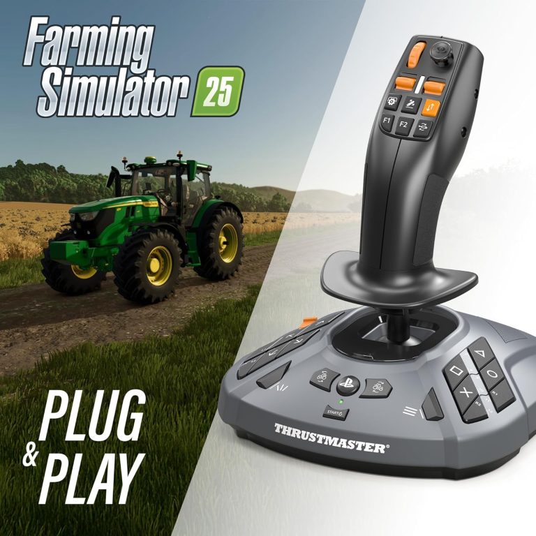 بررسی Thrustmaster SimTask FarmStick؛ کنترل حرفه‌ای ماشین‌آلات در Farming Simulator