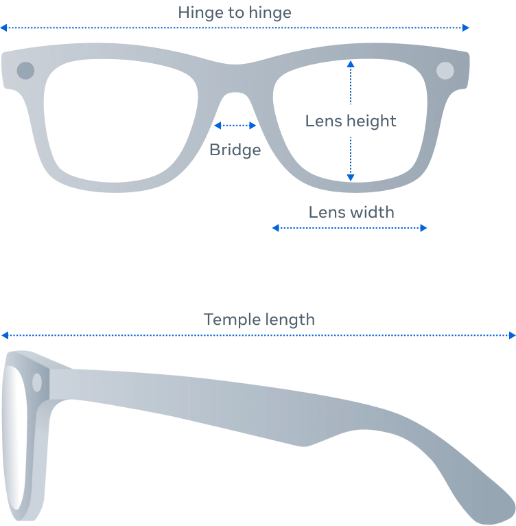 عینک هوشمند متا و ری بن RAY-BAN META WAYFARER - GEN 2 - Matte Black/Clear Size 53 - Image 4