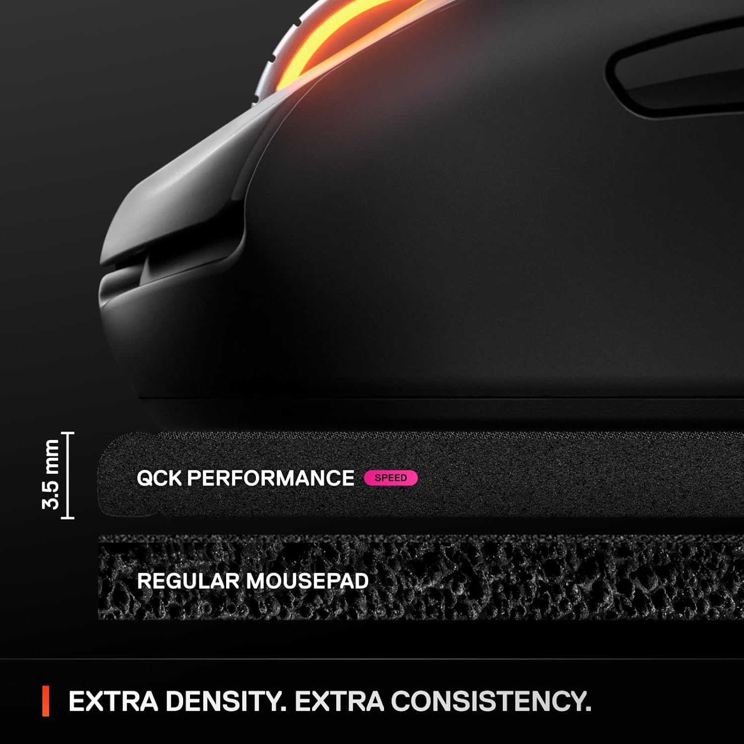 موس پد SteelSeries QcK Performance L - Speed - تصویر 2