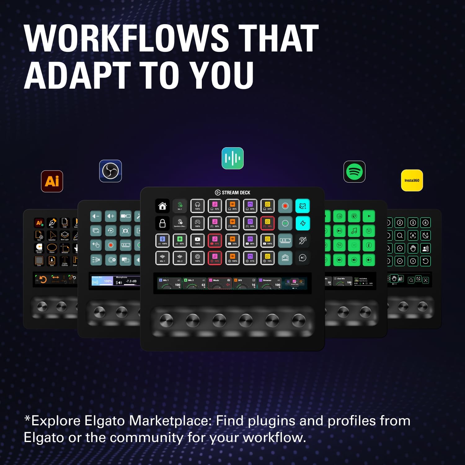استریم دک الگاتو Elgato Stream Deck + XL