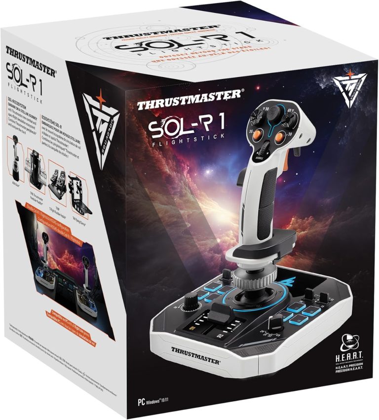بررسی Thrustmaster SOL-R 1؛ فلایت‌استیک نسل جدید برای شبیه‌ساز پرواز