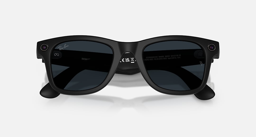 Ray-Ban Meta Wayfarer Gen 2 Matte Black Grey Transitions S50