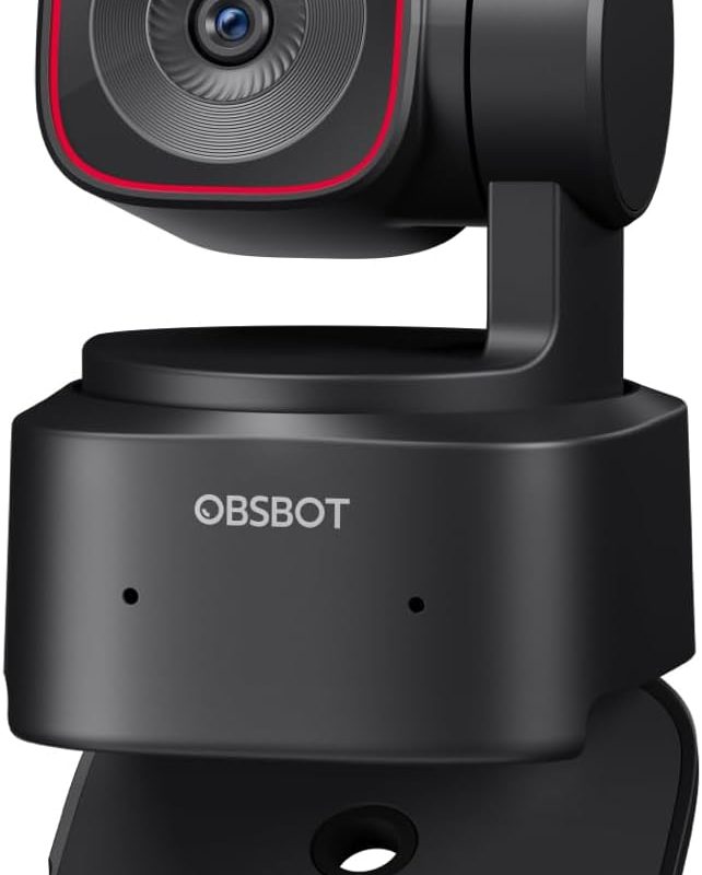 OBSBOT Tiny 2 Lite - 4K Webcam for PC