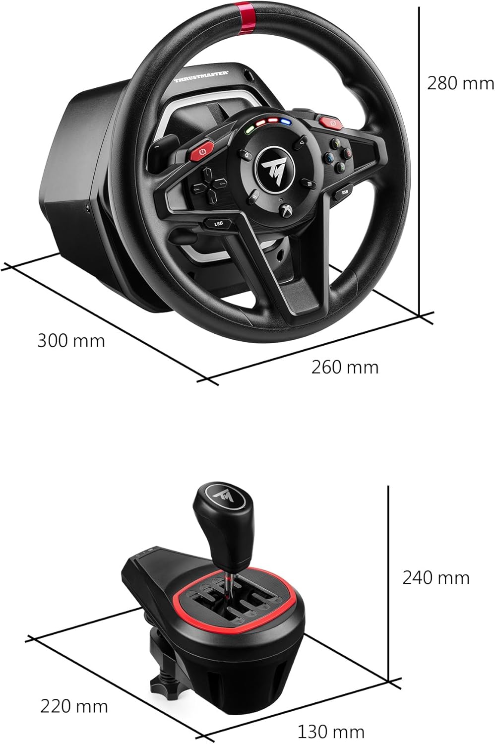 Thrustmaster T128 Shifter Pack
