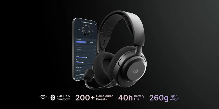 بررسی SteelSeries Arctis Nova 3 Wireless؛ سبک، سریع و چندپلتفرمی