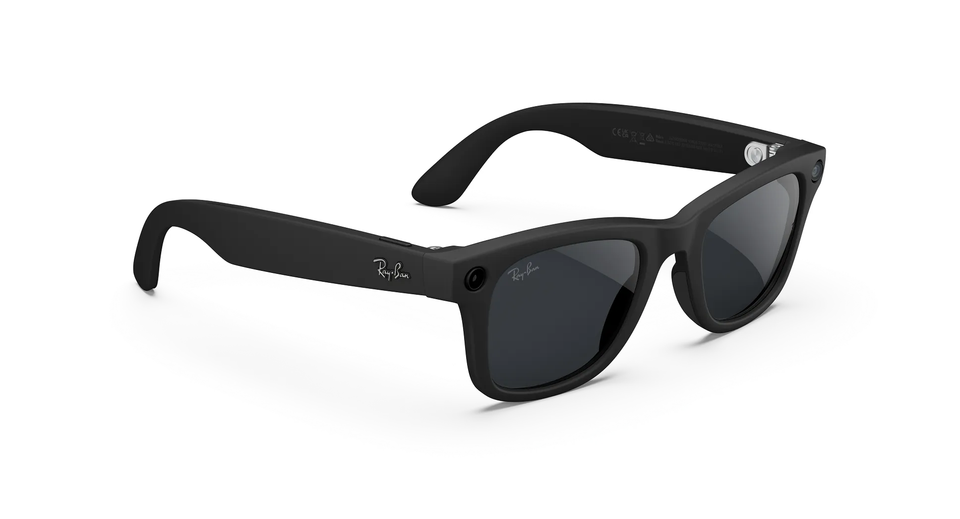 Ray-Ban Meta Wayfarer Gen 2 Matte Black Grey Transitions S50