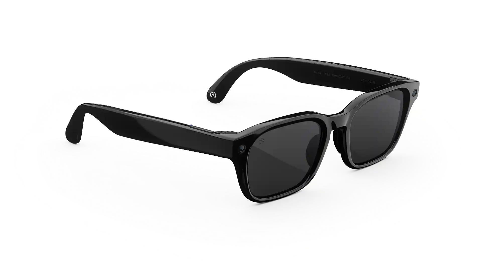 Meta Adventurer AI Glasses Classic Black Transitions Grey Standard