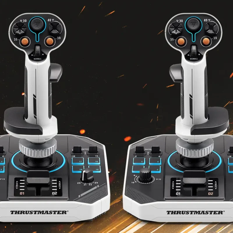 دو جوی‌استیک Thrustmaster SOL-R 2 HOSAS Space Sim Duo