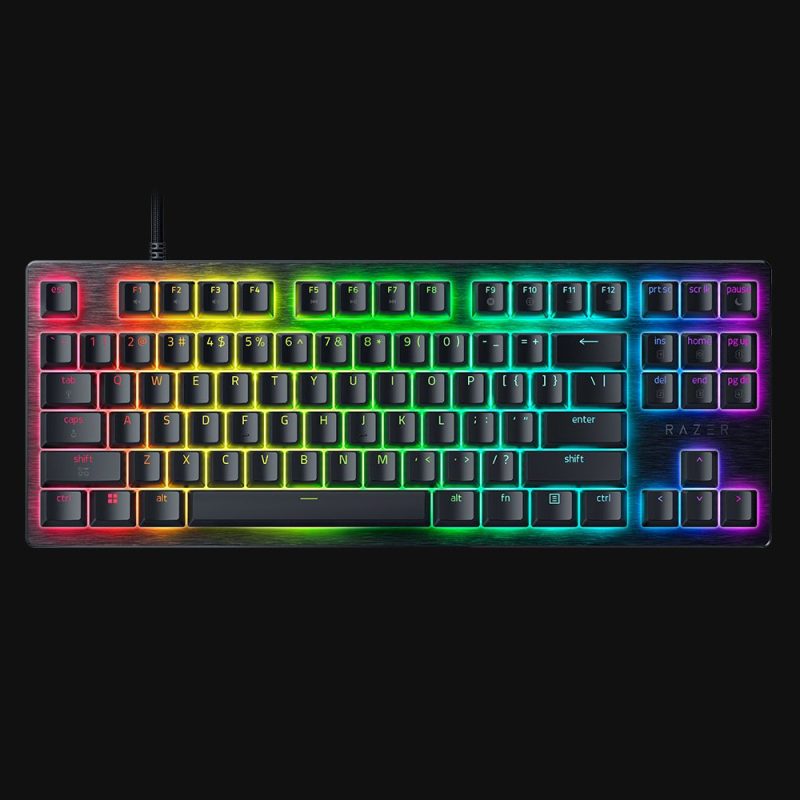 مقایسه کیبورد Razer Huntsman V3 HE Magnetic 65% و TKL 8KHz