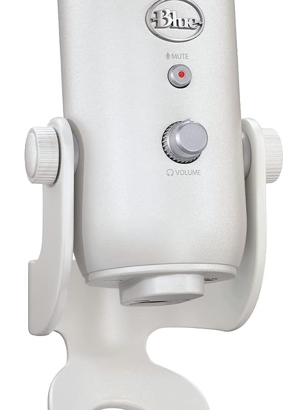 blue yeti usb microphone white
