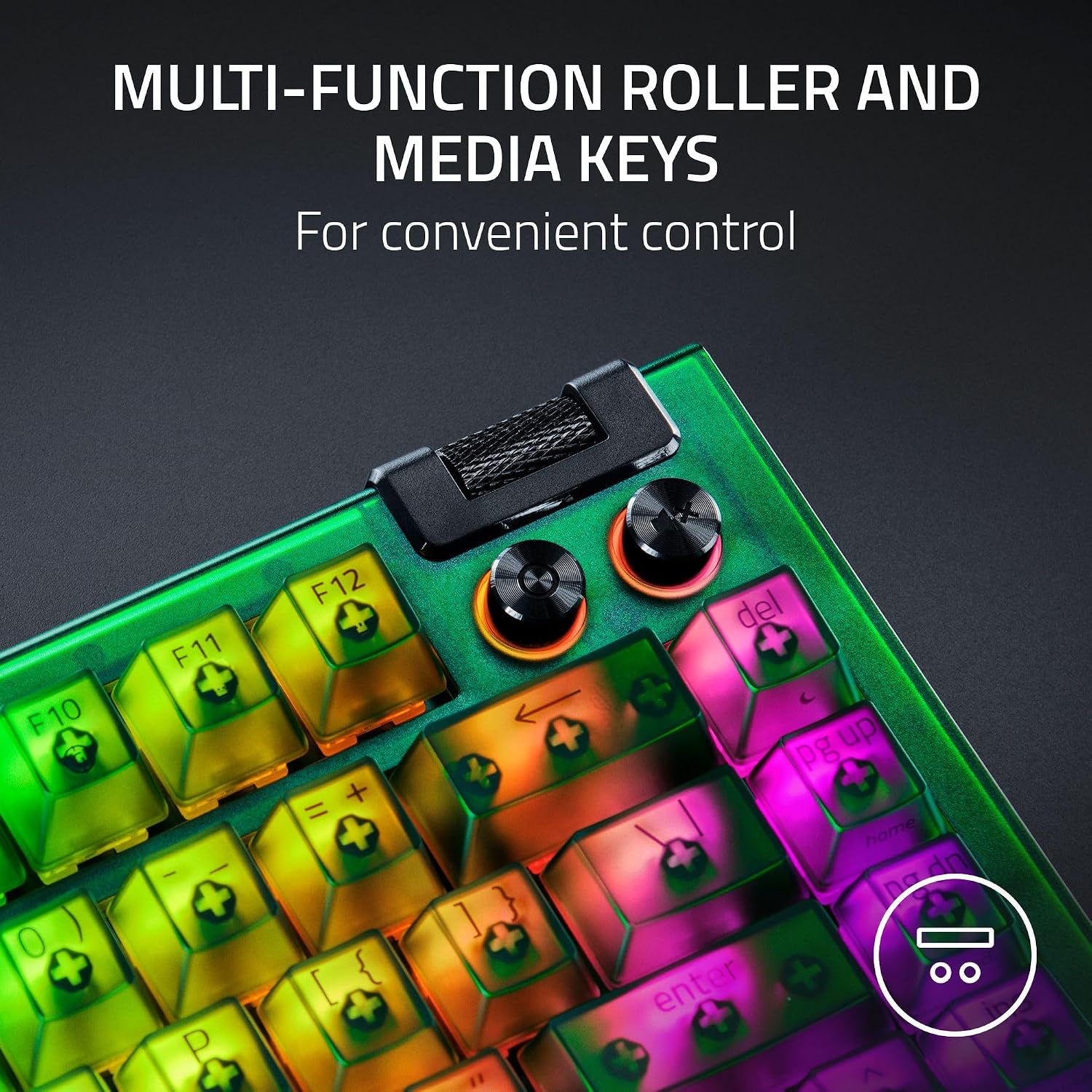 Razer BlackWidow V4 75% Phantom Green Edition