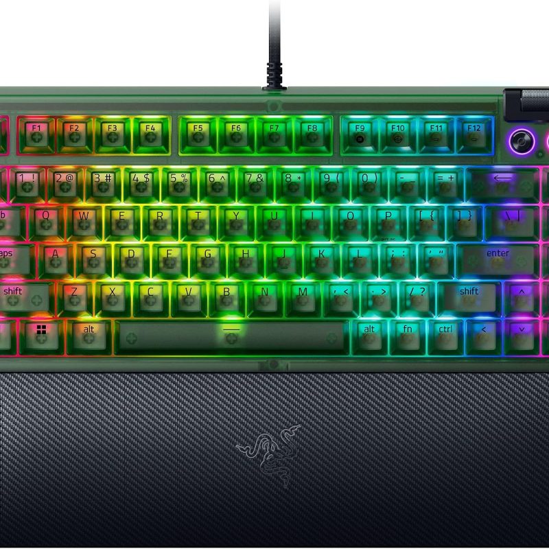 Razer BlackWidow V4 75% Phantom Green Edition