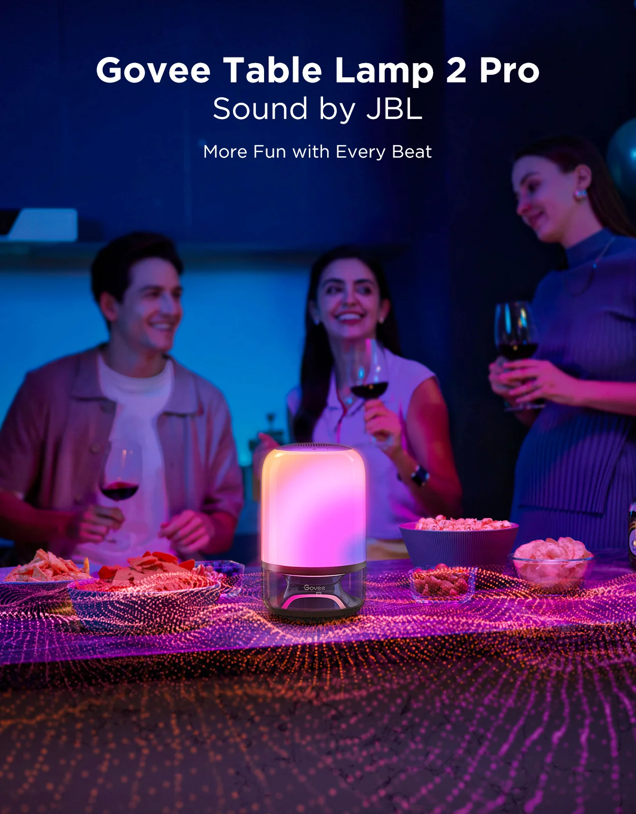 Govee Table Lamp 2 Pro x Sound by JBL H6020