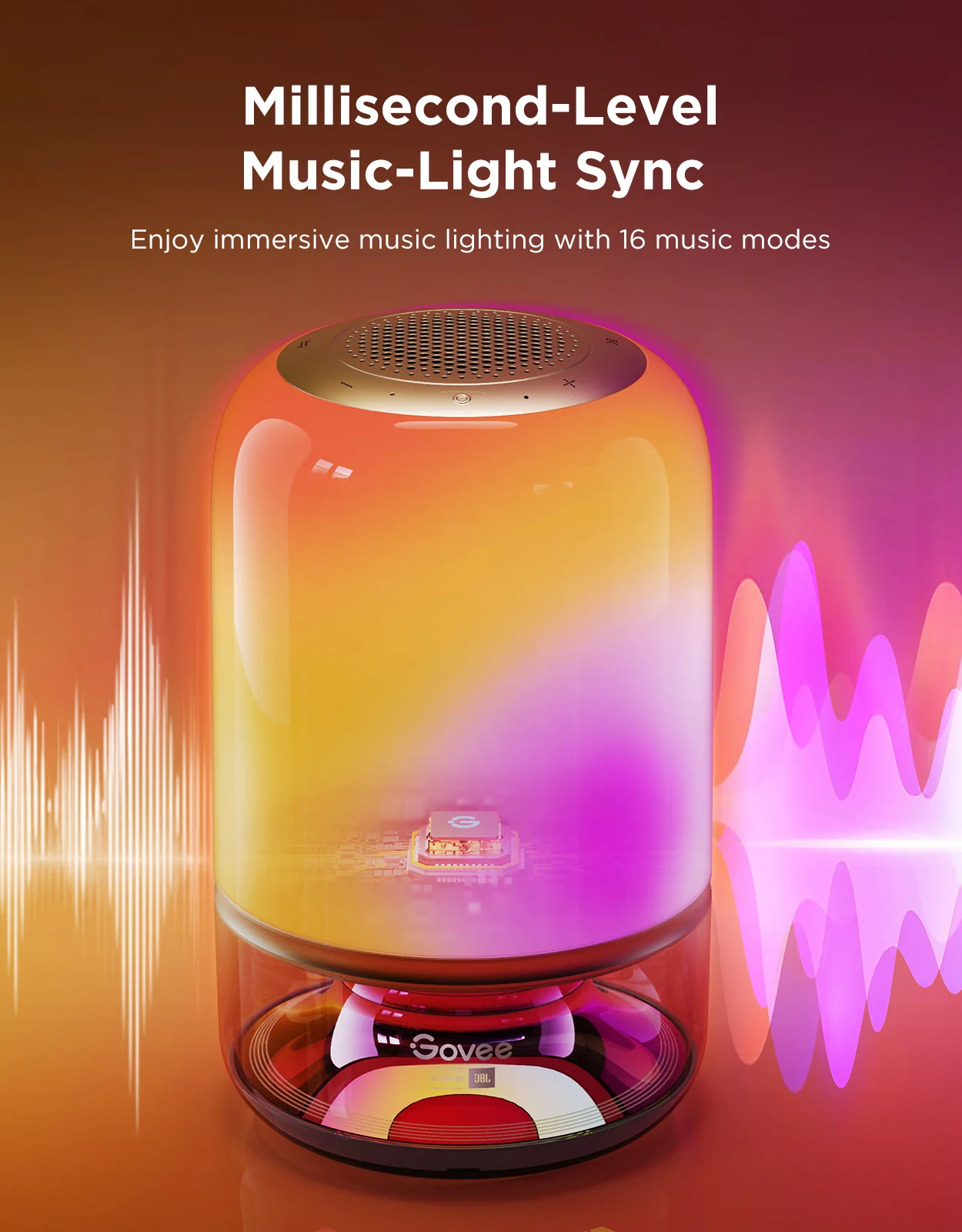 Govee Table Lamp 2 Pro x Sound by JBL H6020