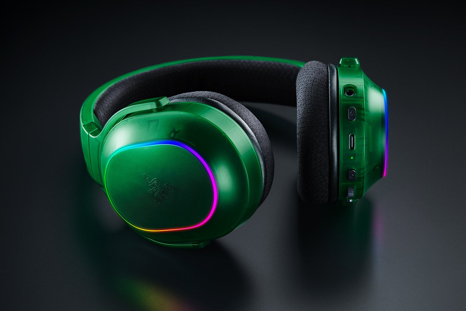 هدست گیمینگ Razer Barracuda X Chroma Phantom Green Edition - تصویر 2