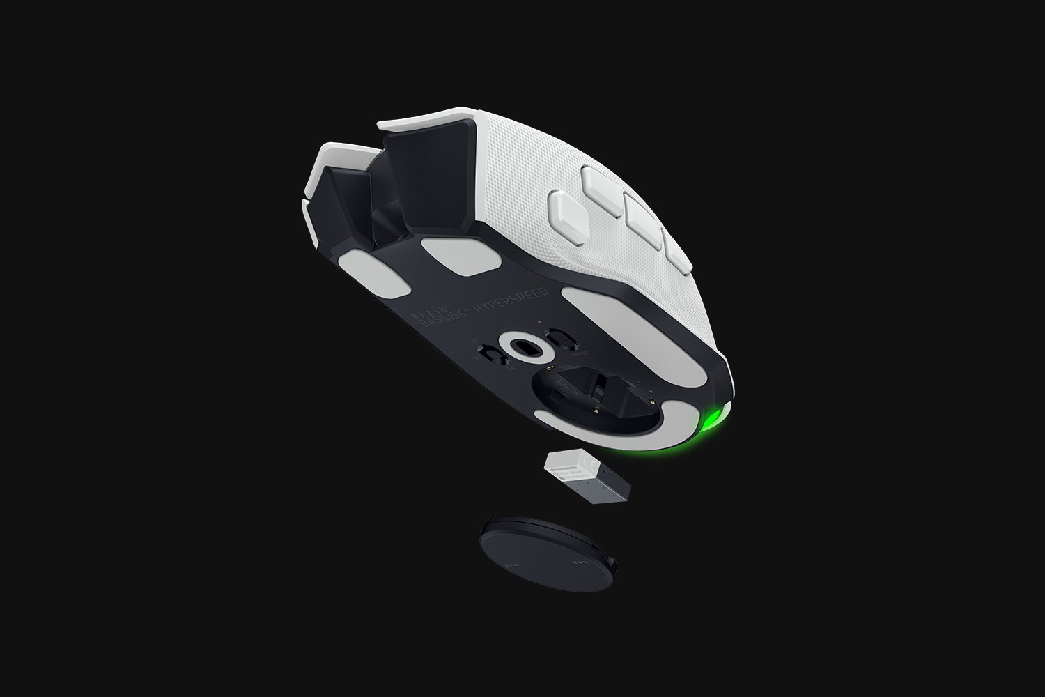 Razer Basilisk V4 HyperSpeed White
