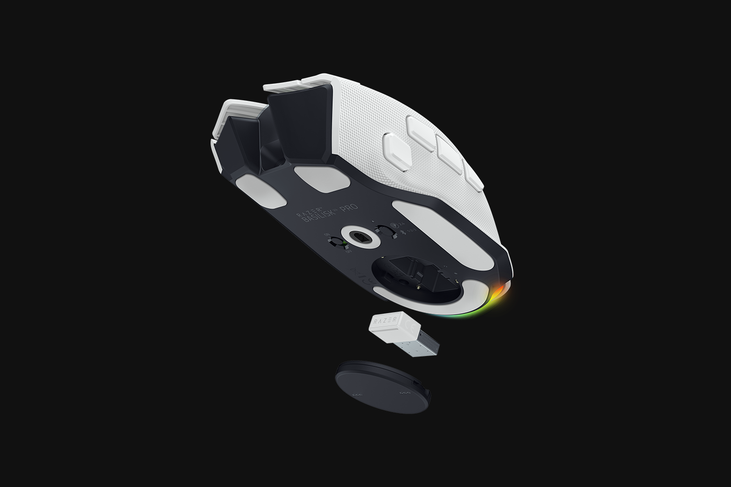 Razer Basilisk V4 Pro white